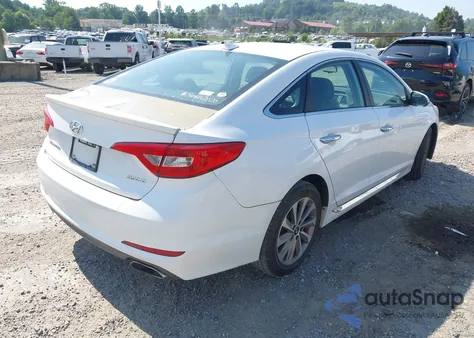 2015 Hyundai Sonata Sport z USA, uszkodzony, nr VIN 5NPE34AF4FH081376